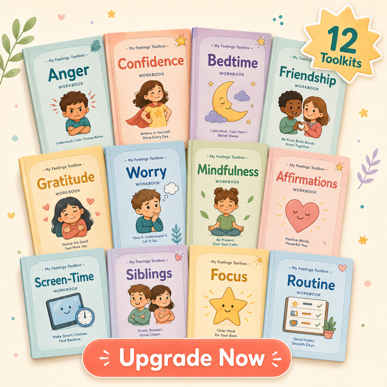 Upgrade To All 12 Calm-Kids Toolkits