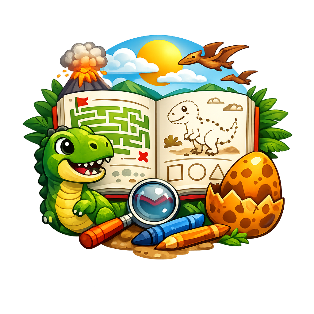 Dinosaur Activity Workbook