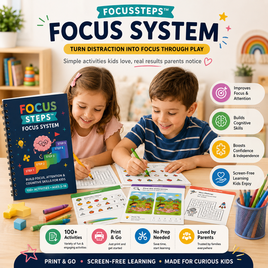 1,000+ Free FocusSteps Activity System
