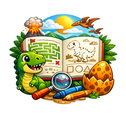 Dinosaur Activity Workbook