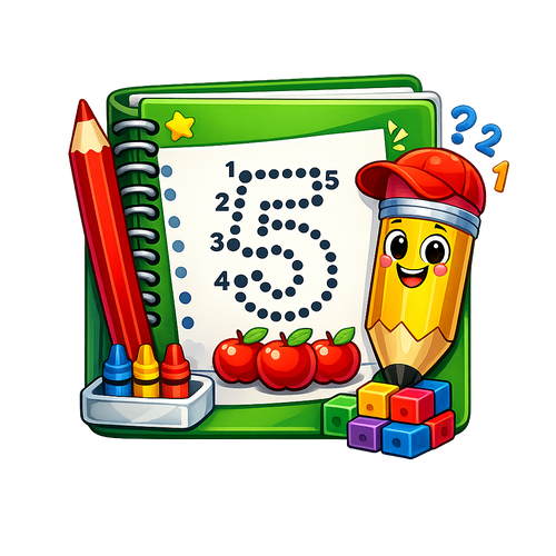 Dot the numbers workbook