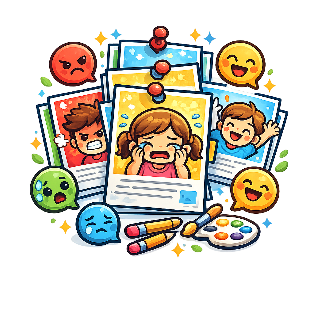 Kids Feelings Posters