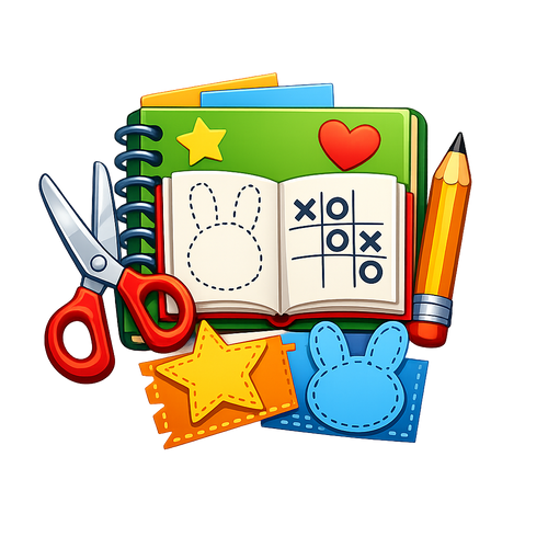 Scissors Activity Book